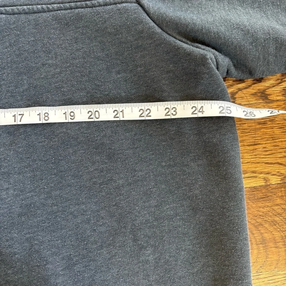 Orvis Men's XXL Charcoal 1/4 Zip Pullover Fleece Sweatshirt Fly Fishing Trim